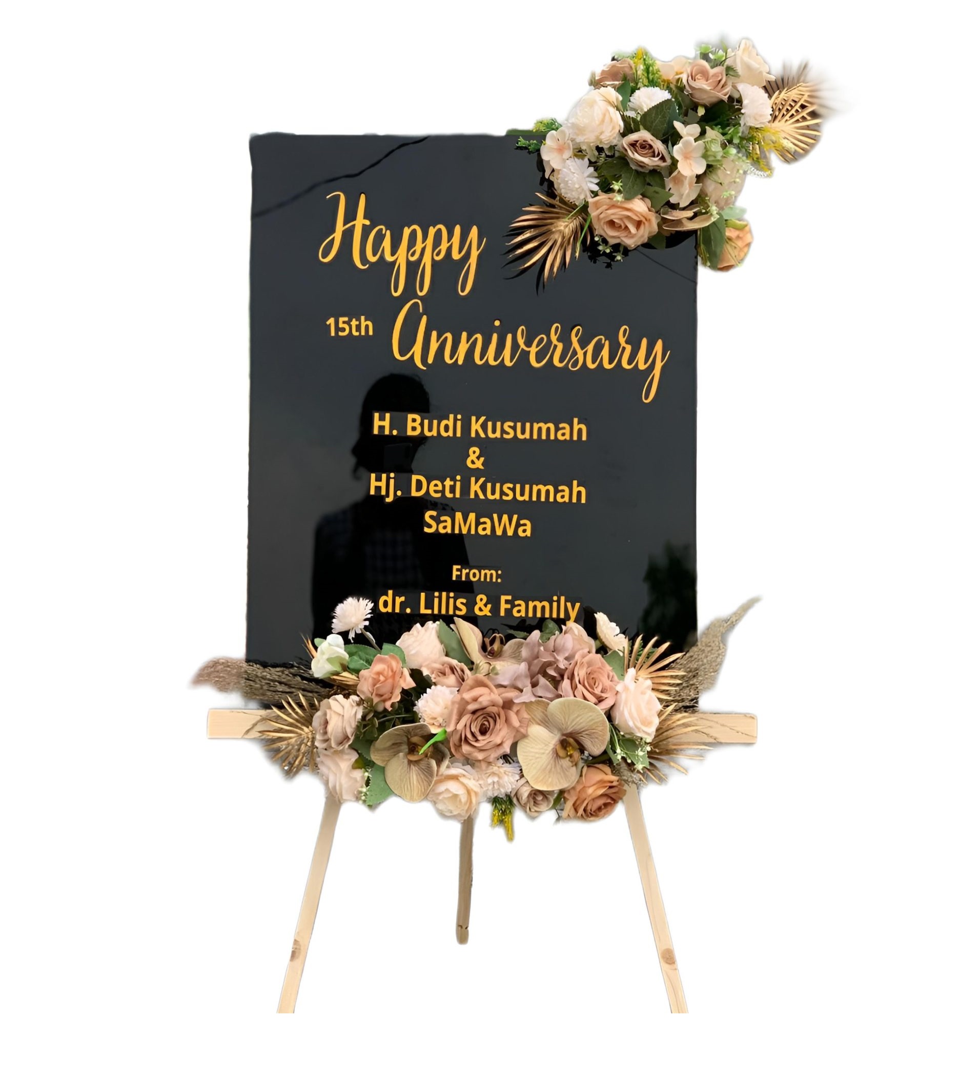 Papan Bunga Akrilik Srandakan